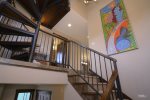 Beautiful Iron Work and Staircase